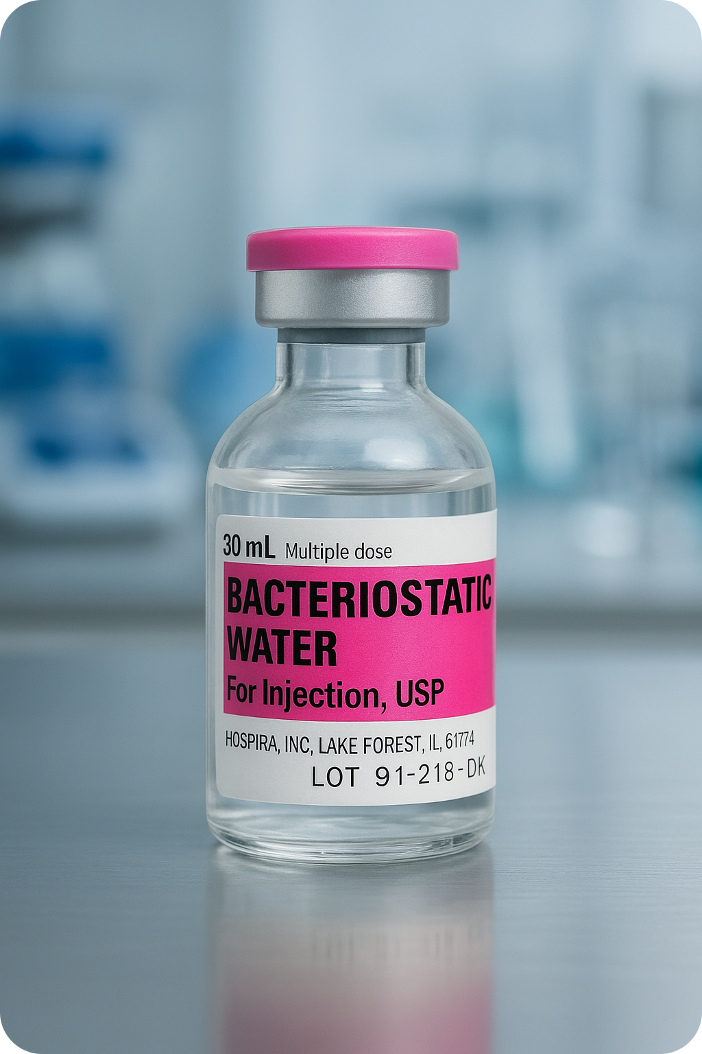 Hospira Bacteriostatic Water 30mL (Reconstitution Solution)